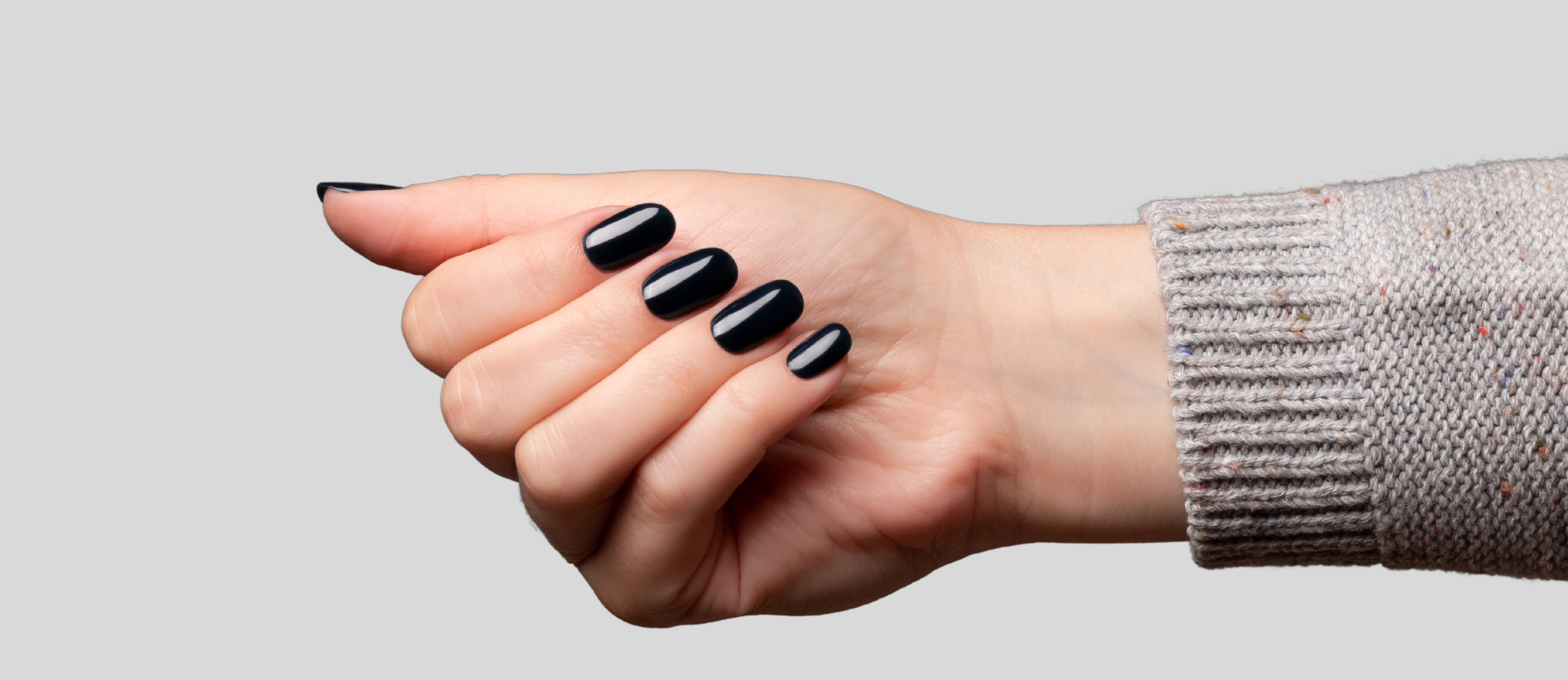 Black nail polish